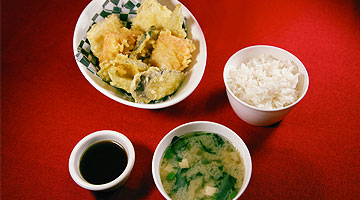 Vegetable Tempura Meal