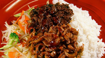 Beef and Chicken Teriyaki