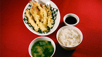 Shrimp Tempura Meal